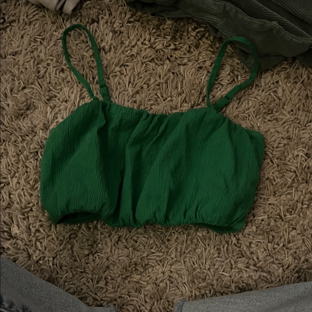 Green Women's Top